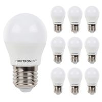 10x E27 LED Lamp - 2,9 Watt 250 lumen - 2700K Warm wit licht - Grote fitting - Vervangt 35 Watt - G45 vorm - thumbnail