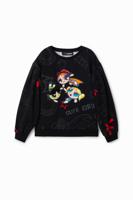 Sweatshirt Powerpuff Girls - BLACK - 11/12 - thumbnail