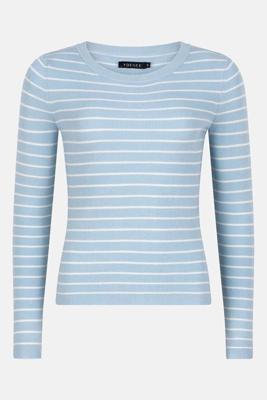 Ydence Knitted top Devina | Light blue