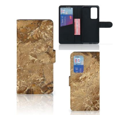 Huawei P40 Pro | Bookcase | Marmer Creme