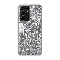 Vexx Mixtape #2: Samsung Galaxy S21 Ultra Transparant Hoesje
