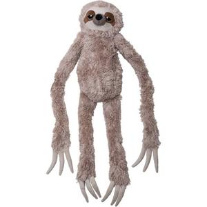 Nature Planet Pluche knuffel bruine luiaard - knuffeldier - 100 cm - bosdieren speelgoed