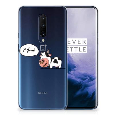 OnePlus 7 Pro Telefoonhoesje met Naam Cow OnePlus 7 Pro Telefoonhoesje met Naam Cow