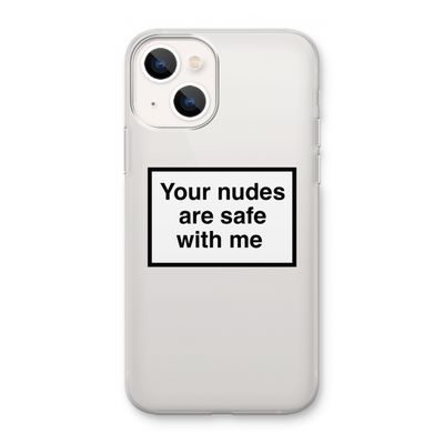 Safe with me: iPhone 13 mini Transparant Hoesje