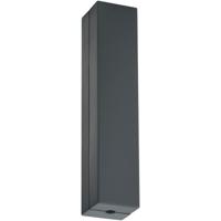 Mat Zwarte Kabelverkorter voor Hanglampen - Spanningsrailsysteem