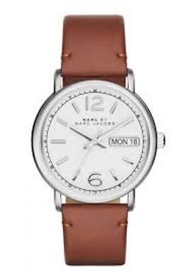 Horlogeband Marc by Marc Jacobs MBM8649 Leder Bruin 20mm