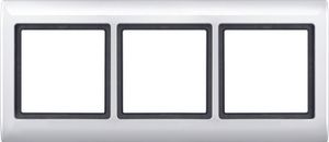 Merten Aquadesign afdekraam 3-voudig polarwit 400319