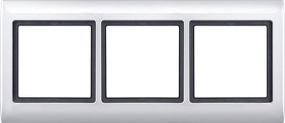 Merten Aquadesign afdekraam 3-voudig polarwit 400319