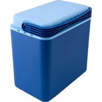 Koelbox donkerblauw 24 liter 39 x 25 x 40 cm - thumbnail