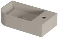 Saqu Orbido Wastafel 40x22x10 cm Mat Beige Zand