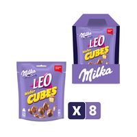 Milka Leo Wafer Cubes - 150g x 8