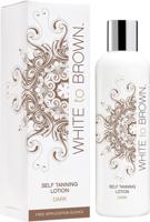 White to Brown Self Tanning Lotion 250ml