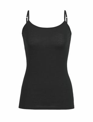 Icebreaker Siren Cami Hemd Dames Black XL