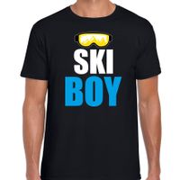 Apres ski t-shirt Ski Boy zwart heren - Wintersport shirt - Foute apres ski outfit - thumbnail