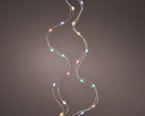 micro stringlights l195cm-40l Multi - Decoris