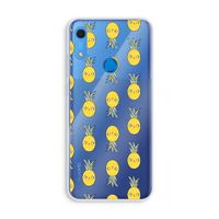 Ananas: Huawei Y6s Transparant Hoesje