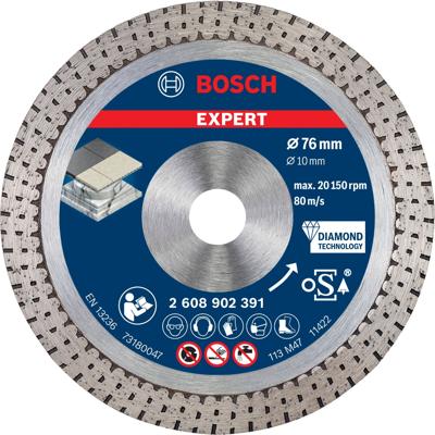 Bosch Professional EXPERT HardCeramic diamantschijf 76mm - 2608902391