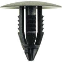 KS Tools 420.1805 Verbindingsclip voor bumper, zwart voor Volvo, verpakking van 10 stuks