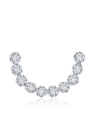 MARIA TASH boucle d'oreille en or blanc 18ct à diamants