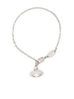 Vivienne Westwood bracelet à pendentif Orb à perle - Argent