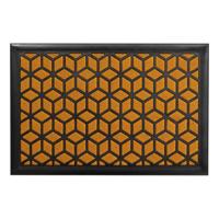 Deurmat - Long Island - mosterd geel - rubber / kunststof - rechthoekig - 40 x 60 cm Deurmat - Long Island - mosterd geel - rubber / kunststof - rechthoekig - 40 x 60 cm