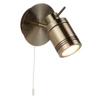 Searchlight Antieke badkamer wandspot Samson brons 6601AB