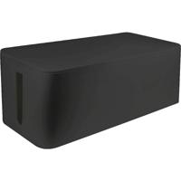 LogiLink LogiLink Kabelbox - Kabelmanagement-Box - Schwarz KAB0062 Kabelbehuizing 133.5 x 407 x 157 Kunststof Zwart 1 stuk(s)