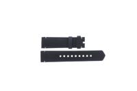 Horlogeband Tag Heuer FC8272/WBE5110 Leder Blauw 21mm