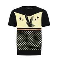 Collectif Scott Eagle Kitted Jumper Black-S Collectif Scott Eagle Kitted Jumper Black-S