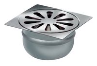 Van den Berg rvs vloerput 100x100 ou - thumbnail