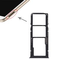 2 SIM-kaart lade + micro SD-kaart lade voor Huawei geniet van 8 plus (blauw)