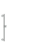 Hansgrohe  Unica Comfort Glijstang 65 Cm. Chroom