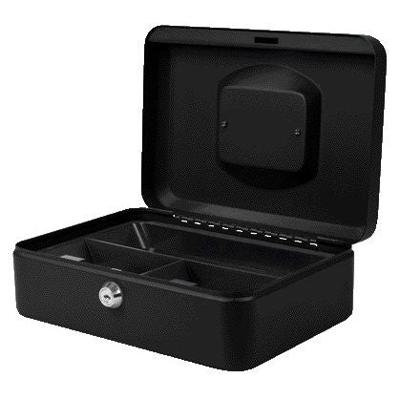 Geldkist pavo 250x180x90mm zwart