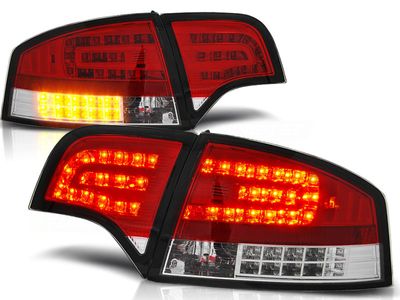 Tuning-Tec Achterlichten voor Audi A4 B7 11 04-03 08 SEDAN ROOD HELDER LED Tuning-Tec Achterlichten voor Audi A4 B7 11 04-03 08 SEDAN ROOD HELDER LED