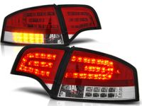 Tuning-Tec Achterlichten voor Audi A4 B7 11 04-03 08 SEDAN ROOD HELDER LED - thumbnail