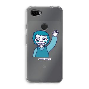 Zwaai: Google Pixel 3a Transparant Hoesje