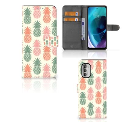 Motorola Moto G51 5G | Book Cover | Ananas