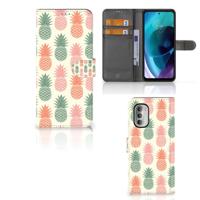Motorola Moto G51 5G | Book Cover | Ananas