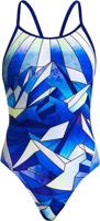 Funkita Blue Ascent diamond back badpak meisjes