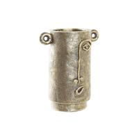 Vaas DKD Home Decor Gezicht Gouden Modern (29 x 19,5 x 36 cm)