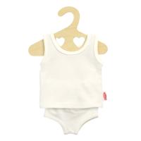 Heless Poppenonderbroek en -hemd wit, 28-35 cm