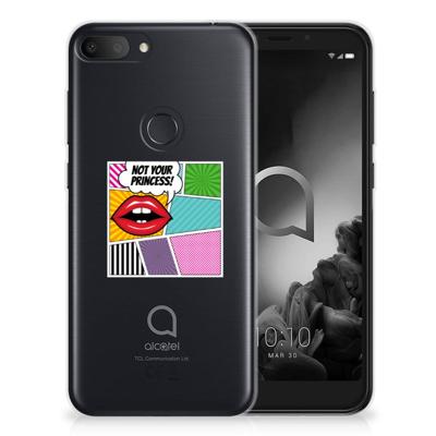 Alcatel 1S (2019) | Sillicone Back Cover | Popart Princess Alcatel 1S (2019) | Sillicone Back Cover | Popart Princess