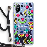 8-bit N°6: Xiaomi Mi 11 Lite Transparant Hoesje met koord