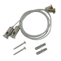 Montagekit - Ophangsysteem - Bevestigingsmateriaal -Universeel voor LED TL armaturen met Montageclips