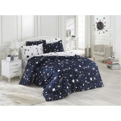 Beddengoedset - 1 dekbedovertrek 220 x 240 cm + 2 kussenslopen 60 x 60 cm - 65% katoen, 35% polyester - Wit