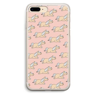 Ponys: iPhone 7 Plus Transparant Hoesje