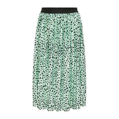 KIDS ONLY rok KONDISCO met all over print mintgroen/zwart