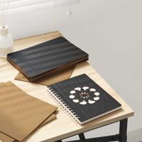 Decoratieve Panelen 150 pcs Zwart eiken 15 x 21 x 0.3 cm