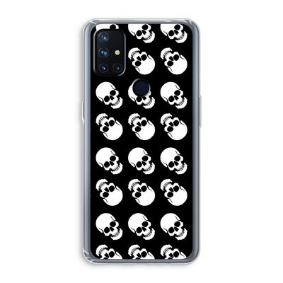 Musketon Skulls: OnePlus Nord N10 5G Transparant Hoesje