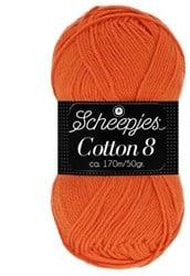 Scheepjes Cotton 8 716 Orange